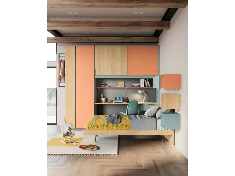 Cameretta Smart junior 24 San martino mobili con un ribasso imbattibile