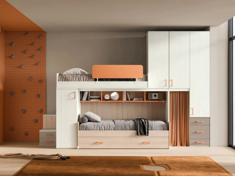 Cameretta Smart junior 35 San martino mobili con un ribasso imbattibile