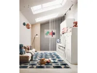 Cameretta Smart junior 42 San martino mobili con letto a soppalco scorrevolein offerta