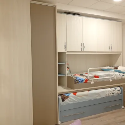 Cameretta in laminato opaco�Smart junior San martino mobili scontata a PREZZI OUTLET