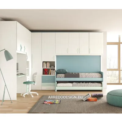 Cameretta Smart San martino mobili con letto a pontein offerta affrettati