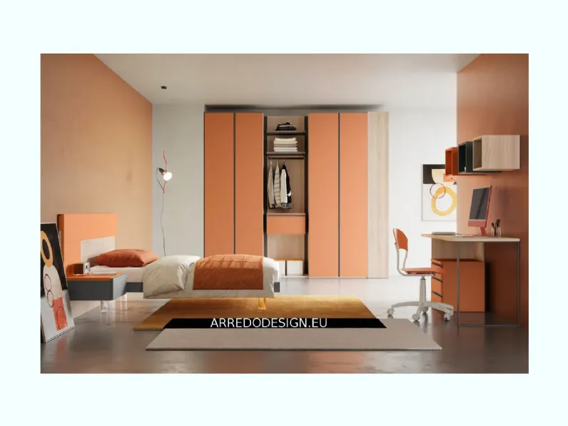 Cameretta Smart San martino mobililetti a terra scontata