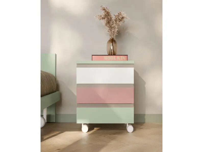 Cameretta in laminato materico Smart San martino mobili scontata a PREZZI OUTLET