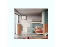 Cameretta Smart San martino mobilicon letto a soppalco scontata