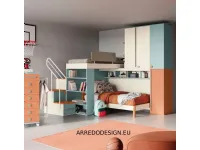 Cameretta Smart San martino mobilicon letto a soppalco scontata