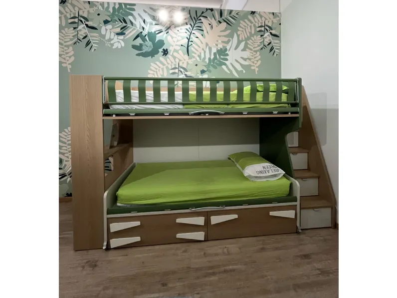 Cameretta in laminato matericoSoppalco moretti compact Moretti compact scontata a PREZZI OUTLET