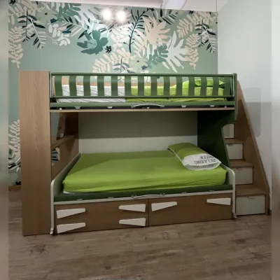 Cameretta in laminato matericoSoppalco moretti compact Moretti compact scontata a PREZZI OUTLET