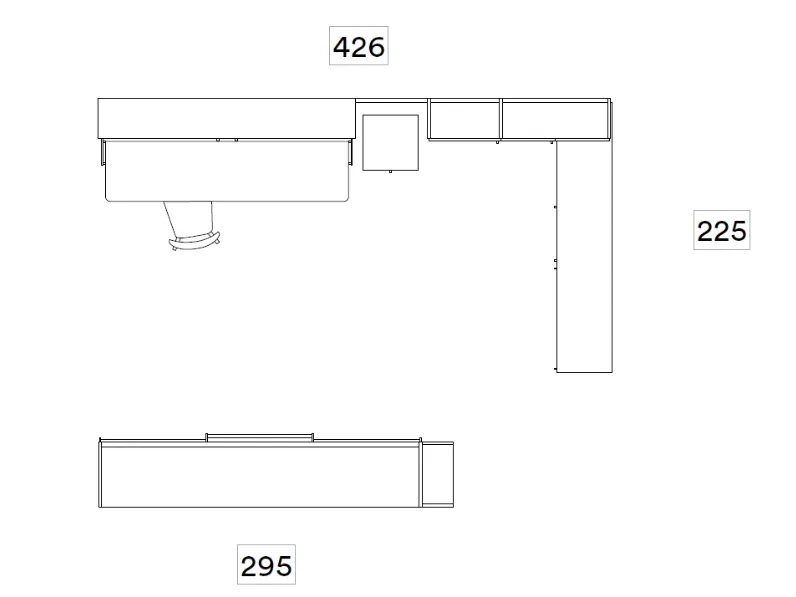 Cameretta Space saver Colombini casa SCONTATA