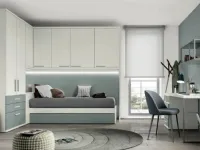 Cameretta Spagnol1 Spagnol mobilicon letto a terra scontata