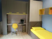 Cameretta Studio a ponte Moretti compact con letto a terrain offerta