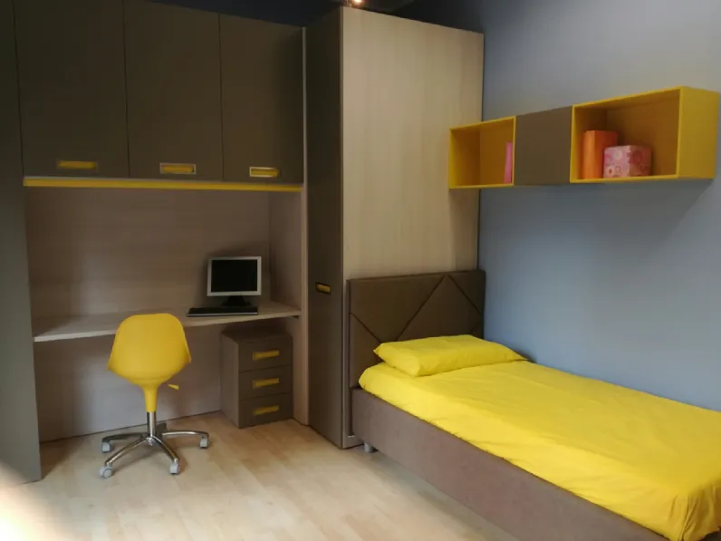 Cameretta Studio a ponte Moretti compact con letto a terrain offerta