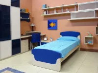 Cameretta T214 movida Marka con letto a terra in Offerta Outlet