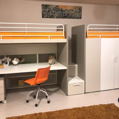 CAMERETTA Doimo cityline Tana del lupo SCONTATA a PREZZI OUTLET