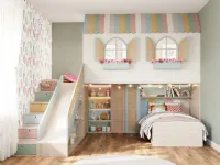 Cameretta in legno�The candy store Tiferno scontata a PREZZI OUTLET