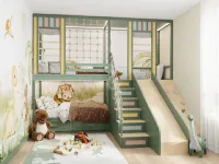 Cameretta in legno�The dino Tiferno scontata a PREZZI OUTLET