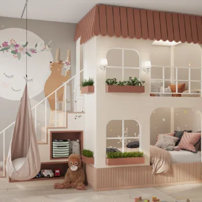 Cameretta The little cottage Tiferno in legno a prezzo Outlet