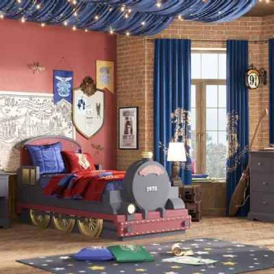 Cameretta The wizard Tiferno in legno in Offerta Outlet