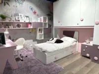 Cameretta Tweet  La casa moderna in laminato materico a prezzo Outlet