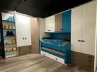 Cameretta Twett La casa modernacon letto a ponte scontata