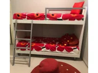 Cameretta Uno per due Erba mobili con letto a castello in Offerta Outlet