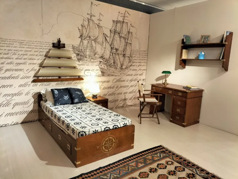 Cameretta Vecchia marina Artigianale in legno a prezzo scontato