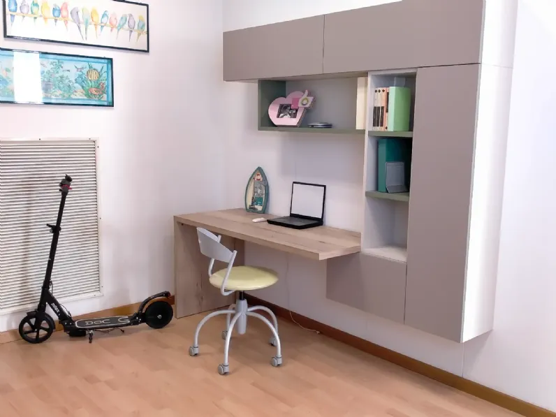 Cameretta Vip Dielle con letto a ponte scontata