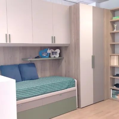 Cameretta Vip Dielle con letto a ponte a prezzo Outlet