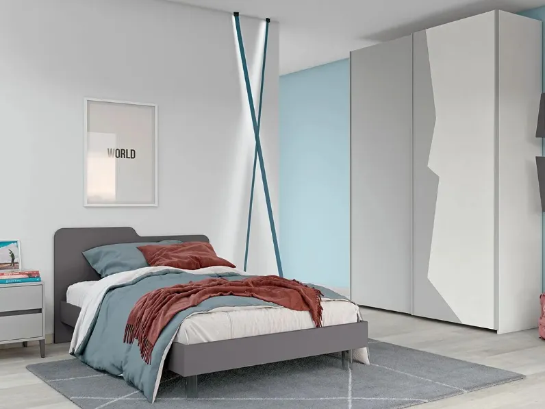 Cameretta in laccato opacoVolo c310 Colombini casa scontata a PREZZI OUTLET