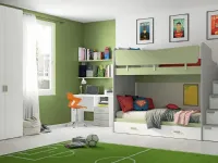 Cameretta Volo c324 Colombini casa con letto a castello a prezzo scontato