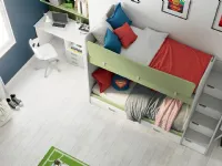 Cameretta Volo c324 Colombini casa con letto a castello a prezzo scontato