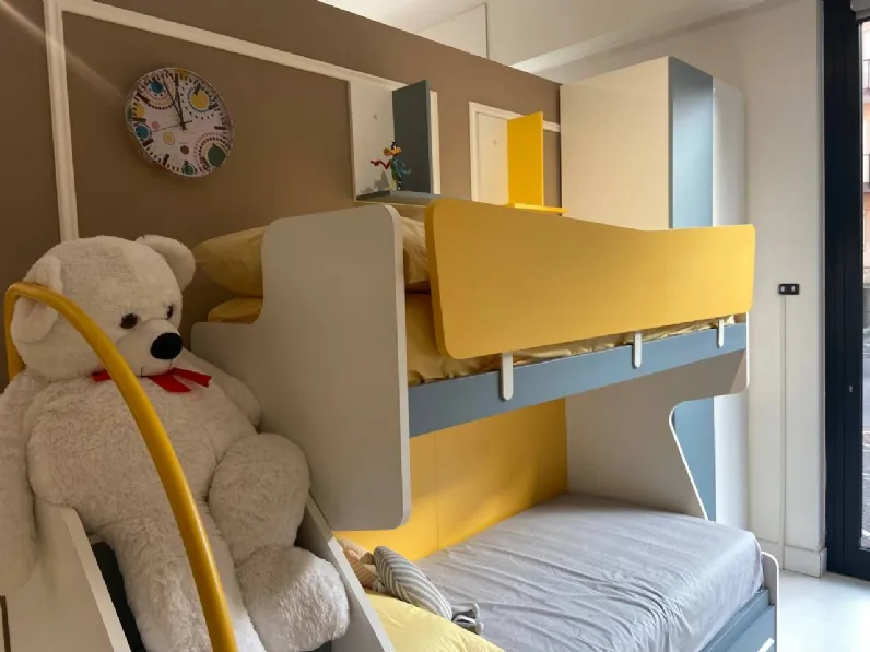 Cameretta Volo Colombini casa in laminato opaco a prezzo riservato 