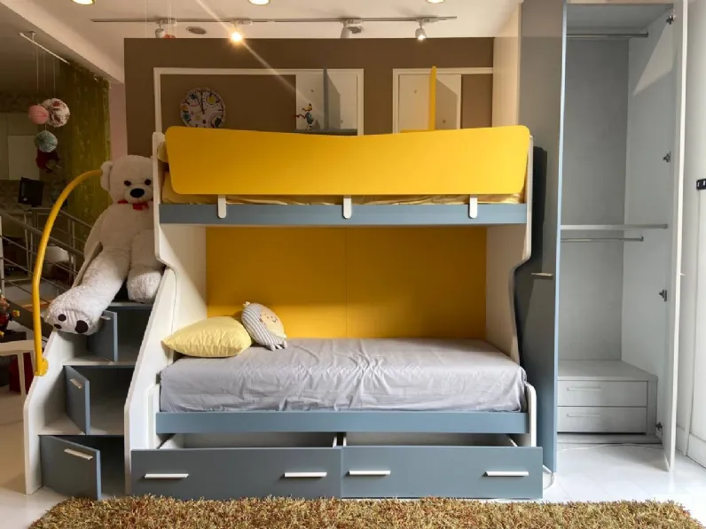 Cameretta Volo Colombini casa in laminato opaco a prezzo riservato 