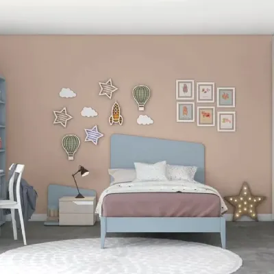Cameretta Volo Colombini casa in laminato opaco in Offerta Outlet