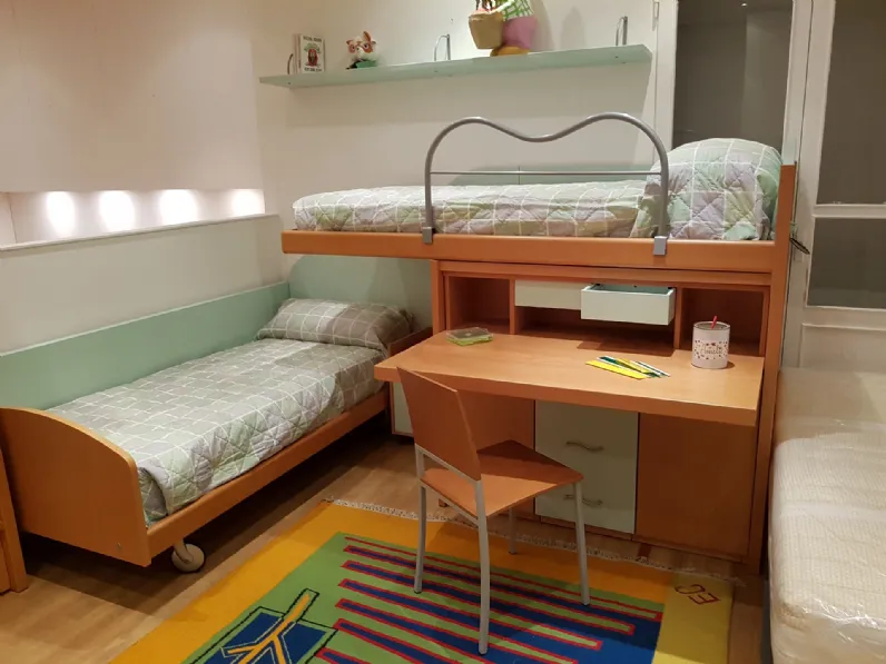 Cameretta in legnoWood Dielle scontata a PREZZI OUTLET