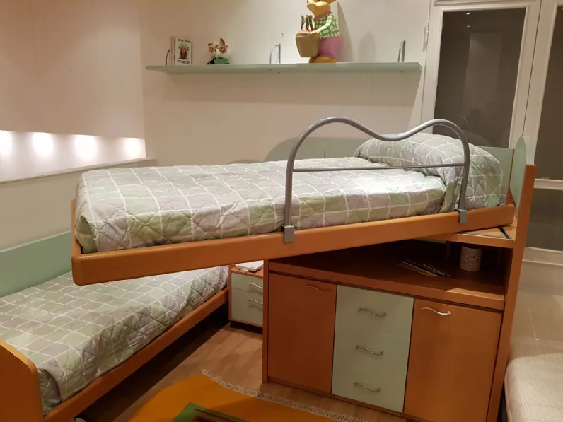 Cameretta in legno Wood Dielle scontata a PREZZI OUTLET