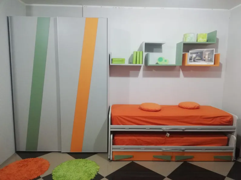 Cameretta Young collection Moretti compact camerette con un ribasso imbattibile