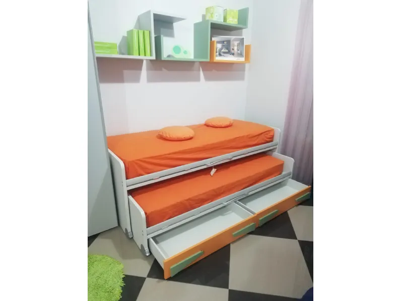 Cameretta Young collection Moretti compact camerette a PREZZI OUTLET