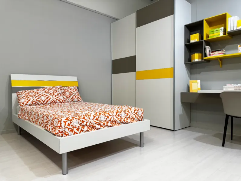 Cameretta Young Moretti compact camerette con letto una piazza e mezza
in offerta