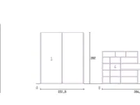 CAMERETTA Z796 Zalf a PREZZI OUTLET