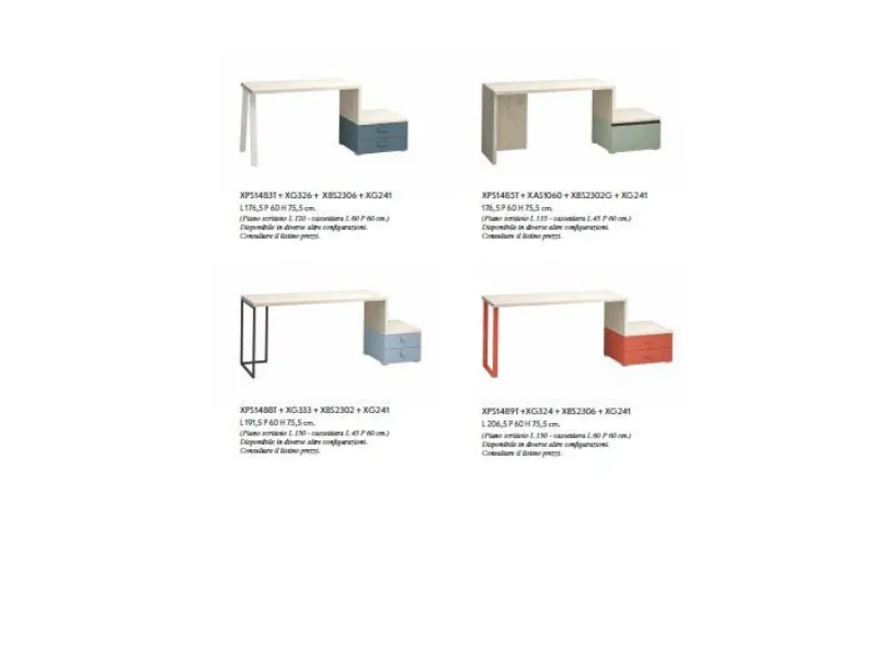 Cameretta in laminato materico Zed Zg mobili scontata a PREZZI OUTLET