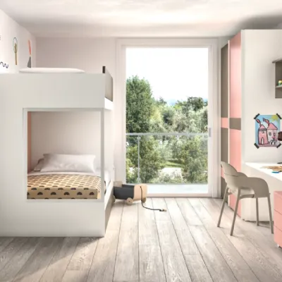 Cameretta Cameretta per bambini moderna  Zg mobili con letto a castelloin offerta