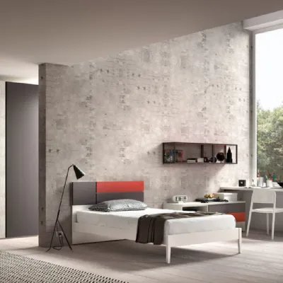 Cameretta Room126 Zg mobilicon letto una piazza e mezza
 scontata
