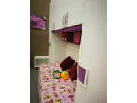Cameretta Ponte lineare moretti compact Moretti compact con letto a ponte a prezzo Outlet