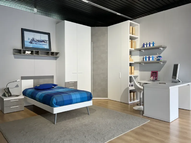Cameretta Qik light Doimo citylineletti a terra scontata