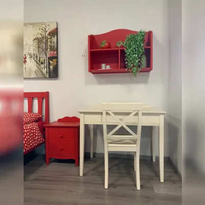 Cameretta Ibisco Tempora country letti a terra a prezzo Outlet
