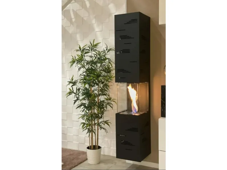 Caminetto Biokamino Biokamino a parete tower A PREZZI OUTLET