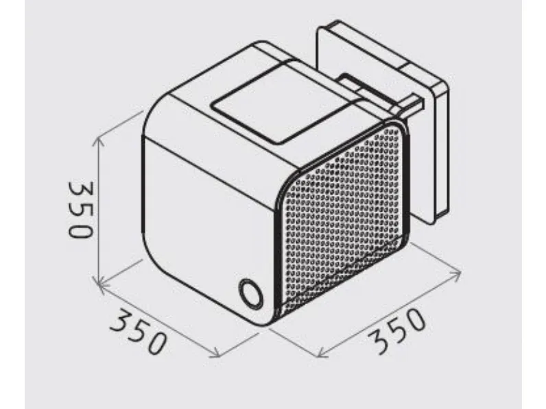 Cappa Elica modello Dynamique f/35 in Offerta Outlet