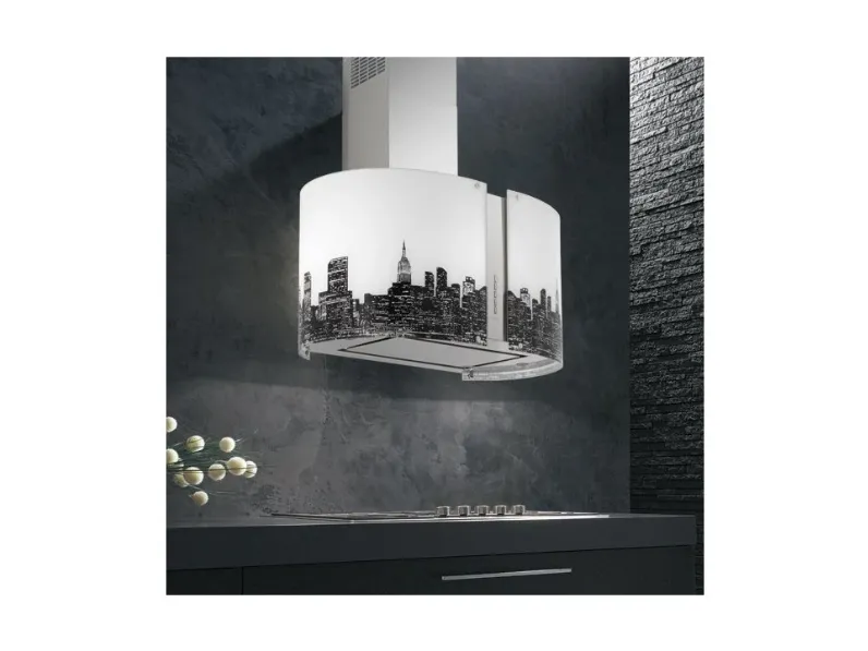 Cappa Cappa falmec mirabilia round new york marcaFalmec a prezzi outlet