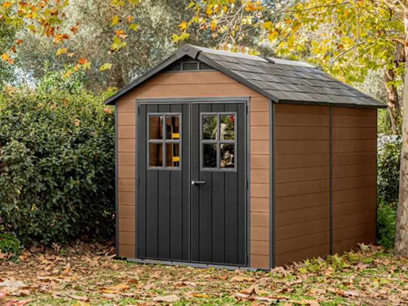 Casetta da giardino Newton7511 evotech Keter in offerta