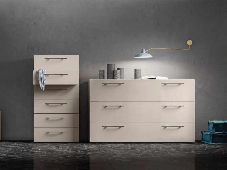Cassetiera modello Basic in Laminato Akanto in offerta